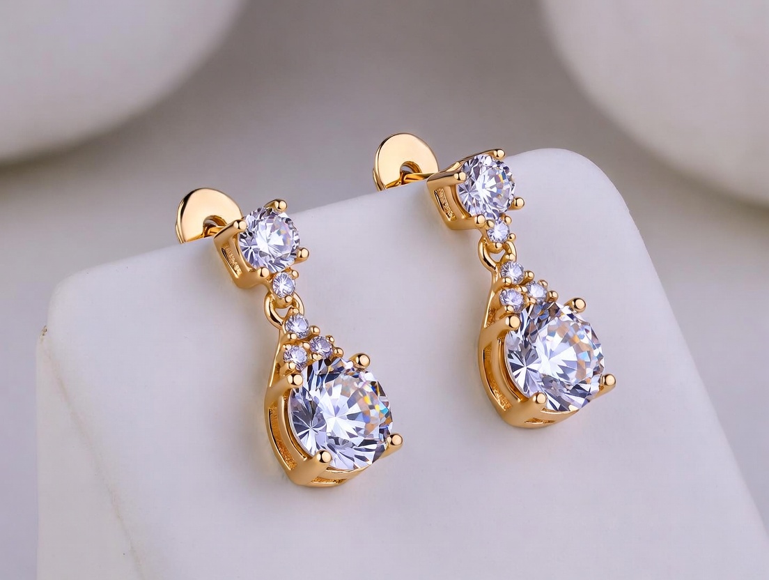 Artificial Diamond Earrings